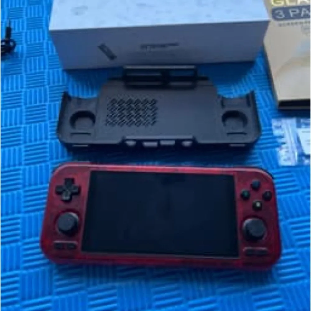 Retroid Handheld Gaming Console - Red and Black